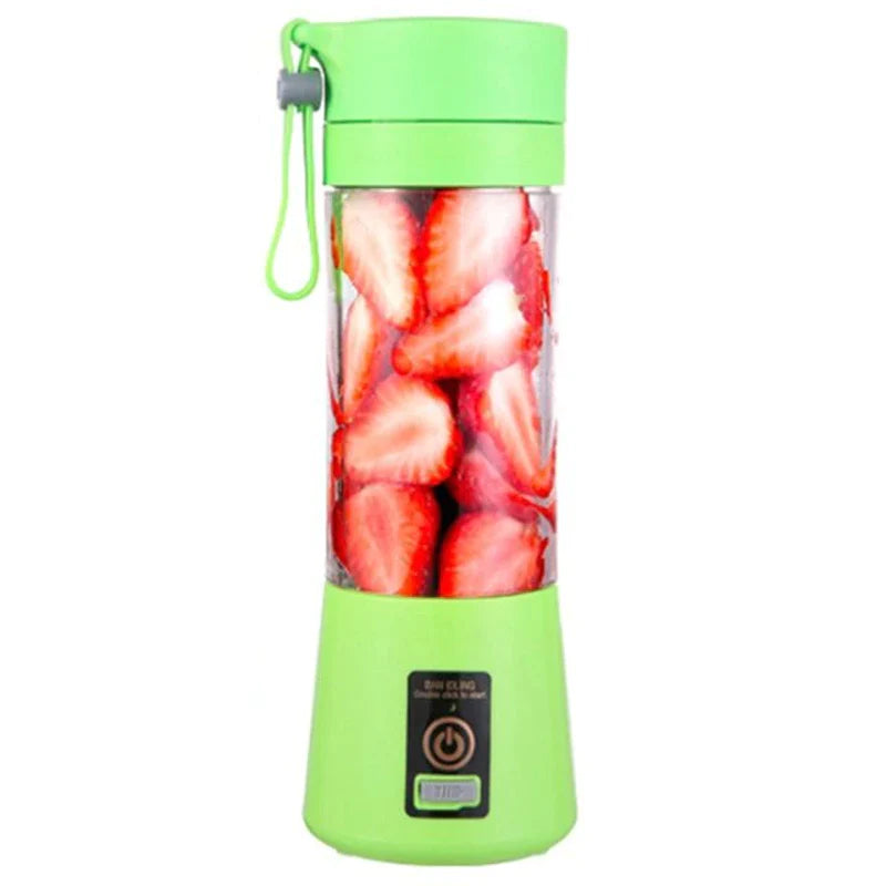 Electric Juicer USB Rechargeable Handheld Smoothie Blender Fruit Mixers Milkshake Maker 