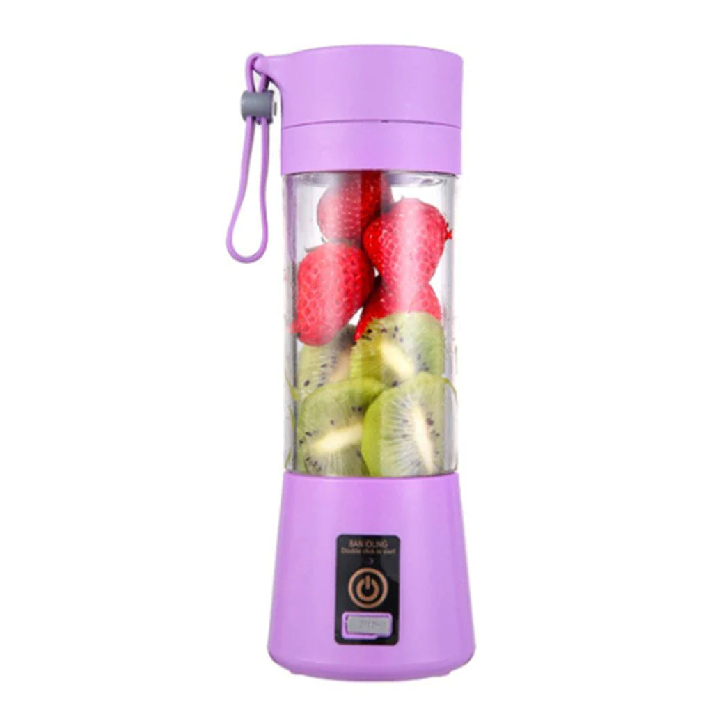 Electric Juicer USB Rechargeable Handheld Smoothie Blender Fruit Mixers Milkshake Maker 