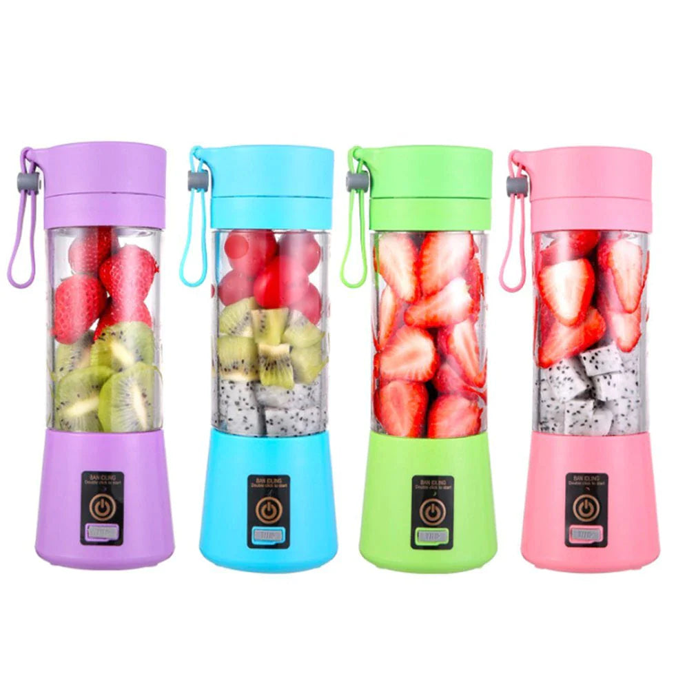 Electric Juicer USB Rechargeable Handheld Smoothie Blender Fruit Mixers Milkshake Maker 