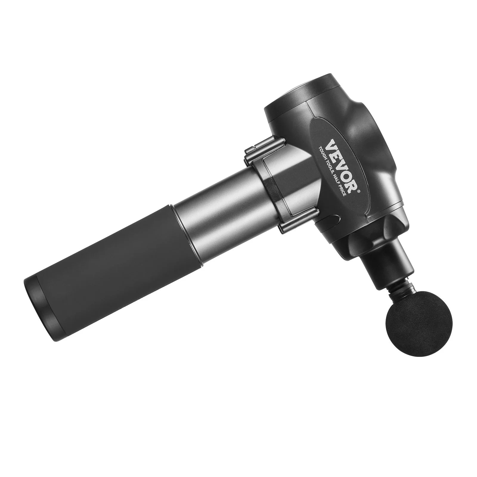 VEVOR Massage Gun Deep Tissue with 9 Speed Levels & 6 Massage Heads, 24V 2500Mah Batteries, Percussion Muscle Massager for Athletes, Handheld Electric Massage